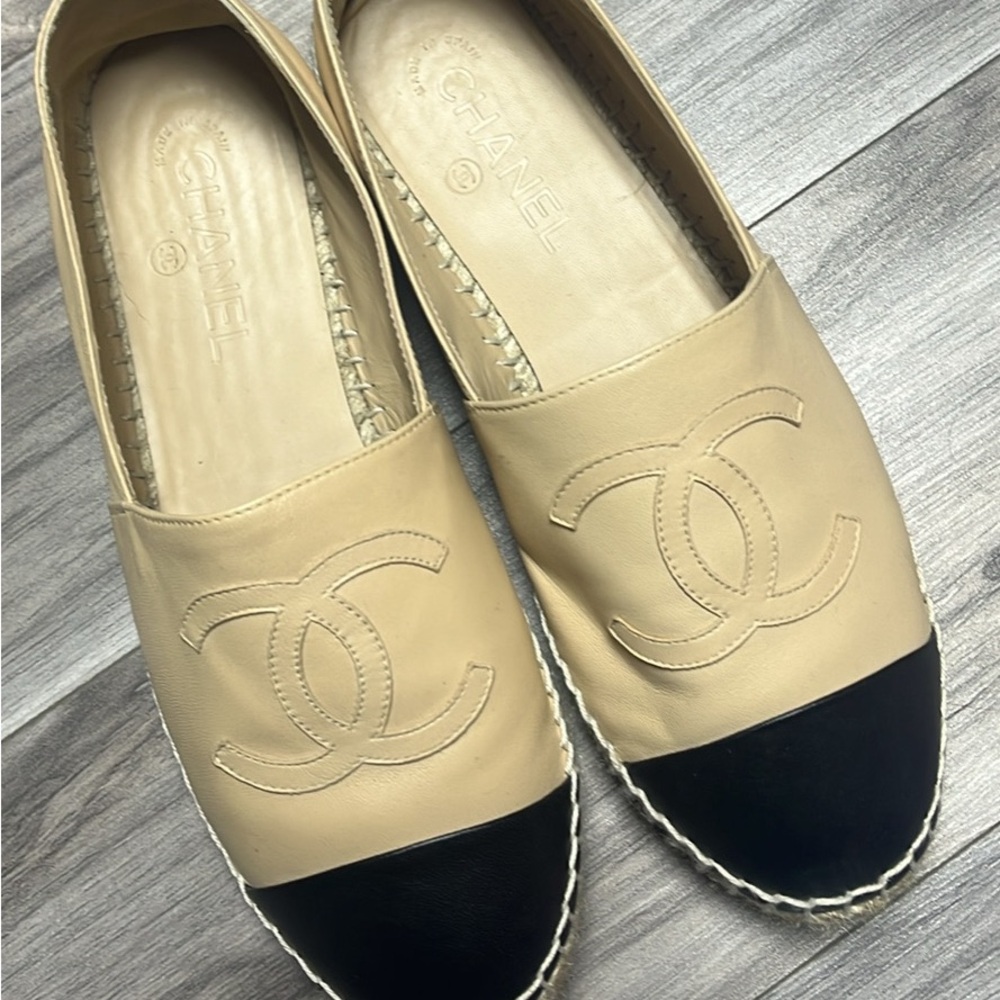 Chanel Espradillas - barely worn in very good condition selling for best offer!
